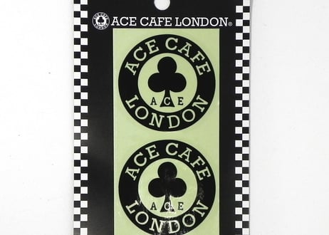 N015DE「ACE CAFE LONDON」デカール サークル 50   (2枚入)
