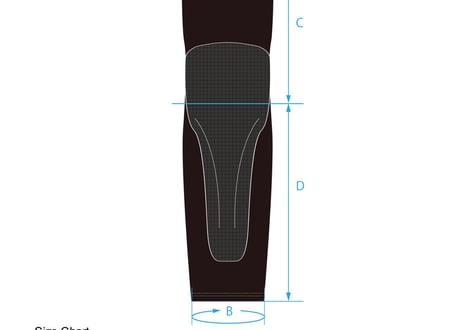 POi LEG-T01-SB2 コンフォート レッグサポーター (2枚セット)