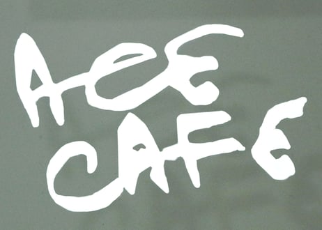 N013DE「ACE CAFE LONDON」デカール ブラッシュフォント