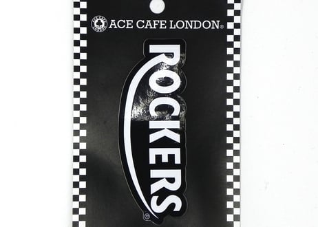 N003DE「ACE CAFE LONDON」デカール ROCKERS 100mm