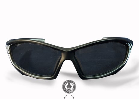 N003SG-BKSM「ACE CAFE RACER」サングラス  "RACER"