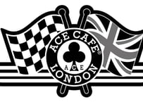 N011DE「ACE CAFE LONDON」デカール フラッグ