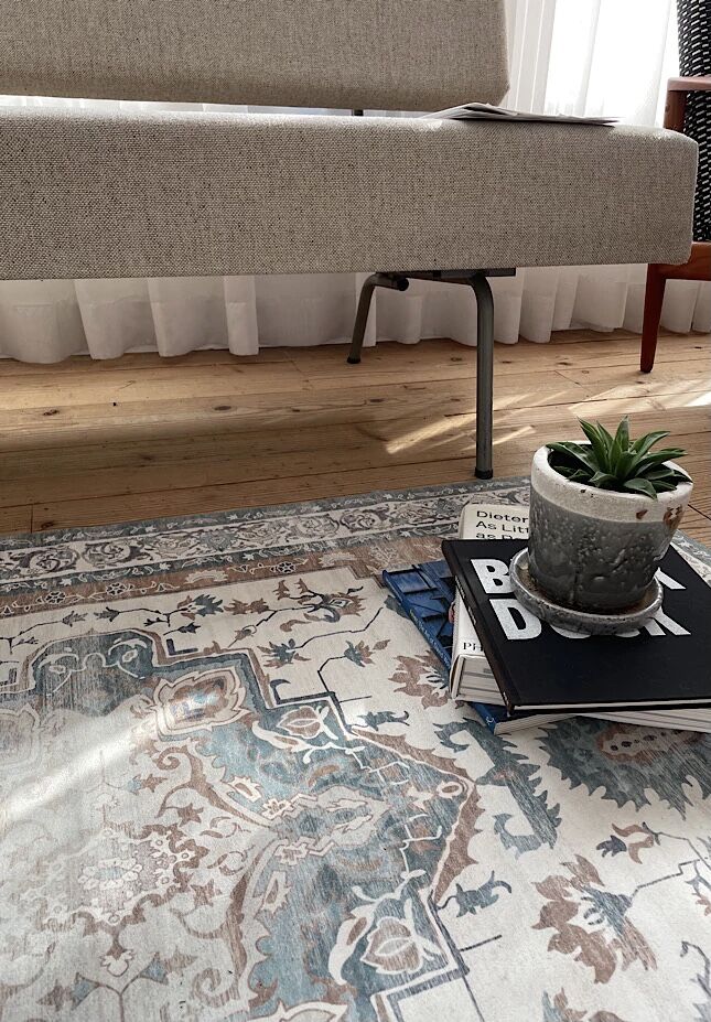 Foggy kilim Brown Glamping Mat 1mm | room85