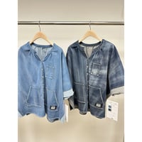 ポンチョ風デニム 61-7230