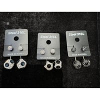 ミラーボールピアス