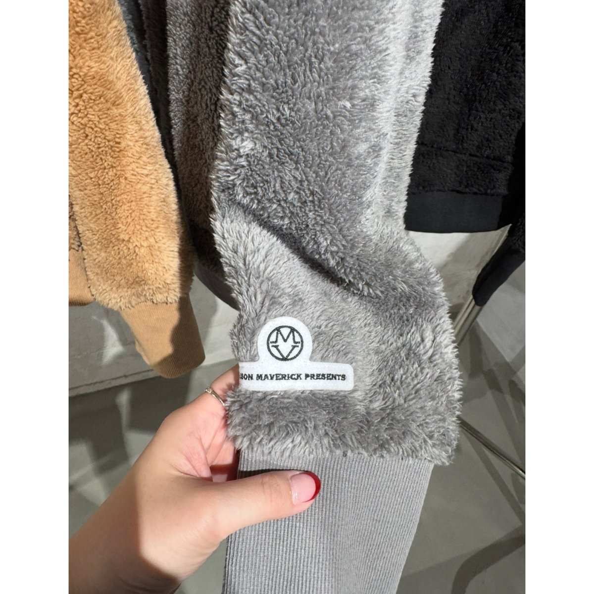 トップス m_g GYDA GG PATTERN ニットトップス（ブラック） -ファッション通販