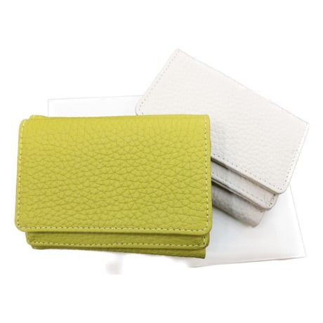 cow leather mini wallet【Awpersand】