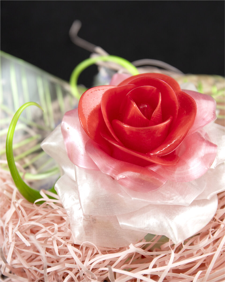 受注生産品】Rose Candy -信州の飴細工職人手づくり「バラの飴細工