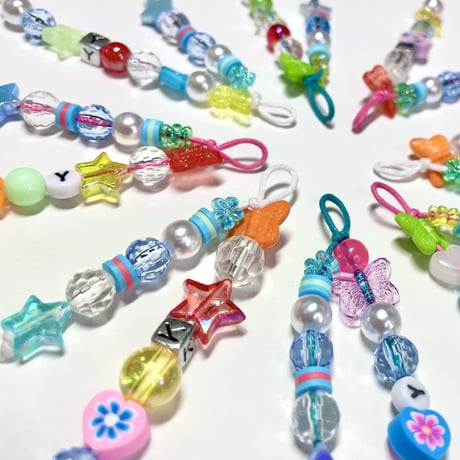 mini Beads charm ＊オーダーストラップ
