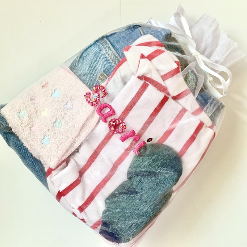 フロムオールオブアス From All of Us 　ポーチ　巾着セット ねずみのANDY Officialshop】 ねずみのANDY グッズ お出かけ巾着