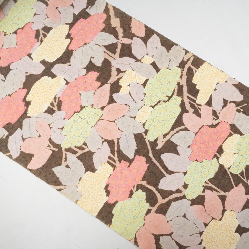 小紋「一方付け総柄小紋・草花模様」 | MINOKO STORE