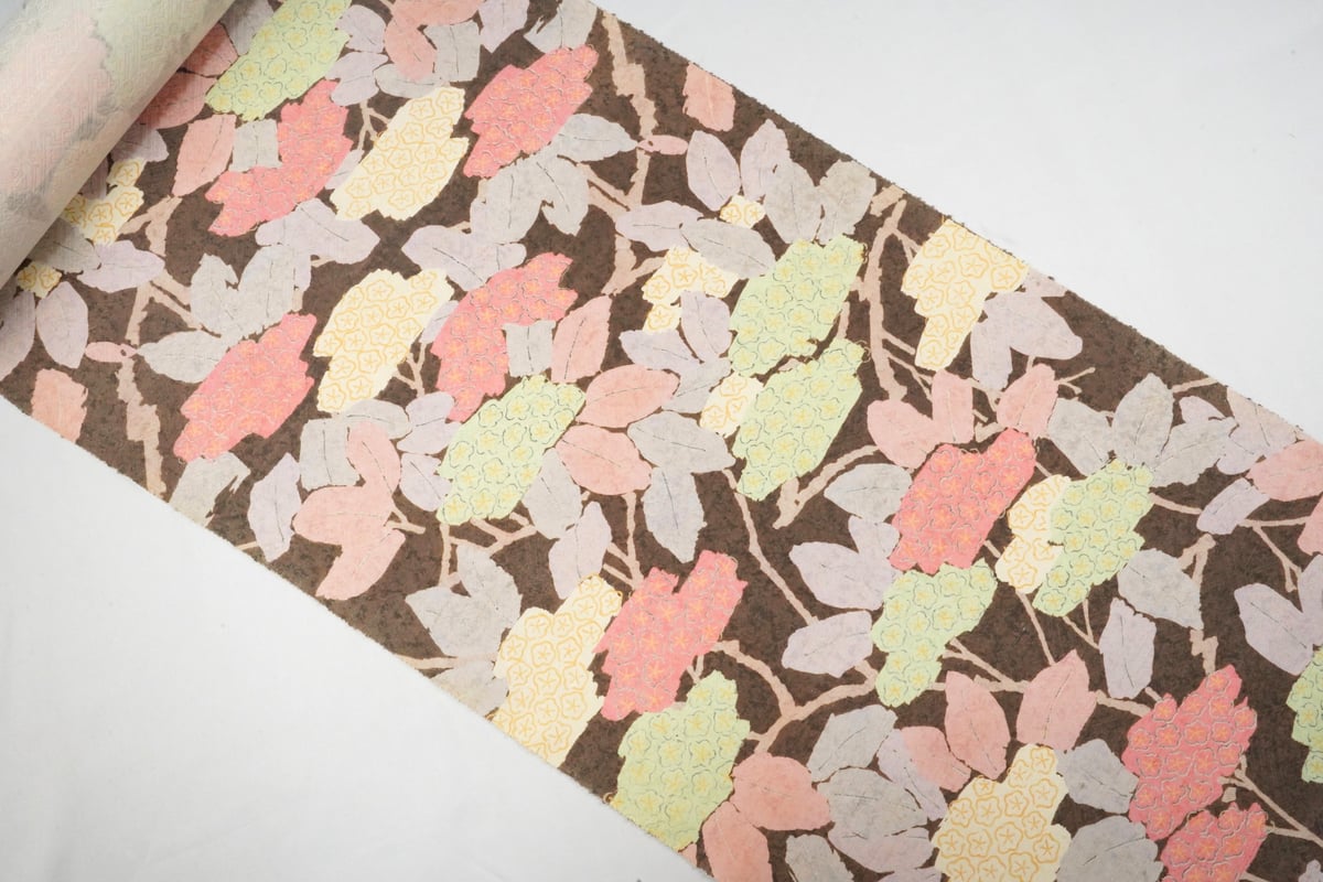 小紋「一方付け総柄小紋・草花模様」 | MINOKO STORE