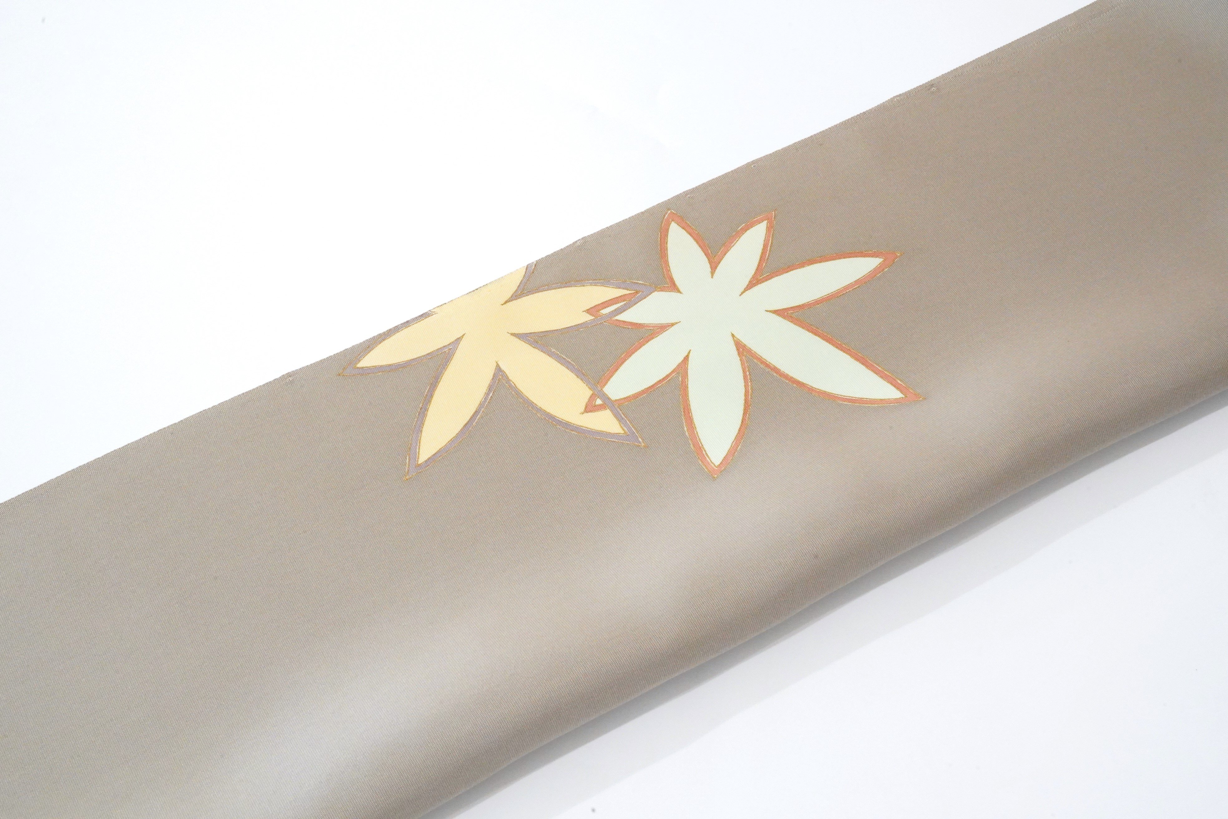 九寸帯（名古屋帯）「塩瀬・紅葉彩り」 | MINOKO STORE