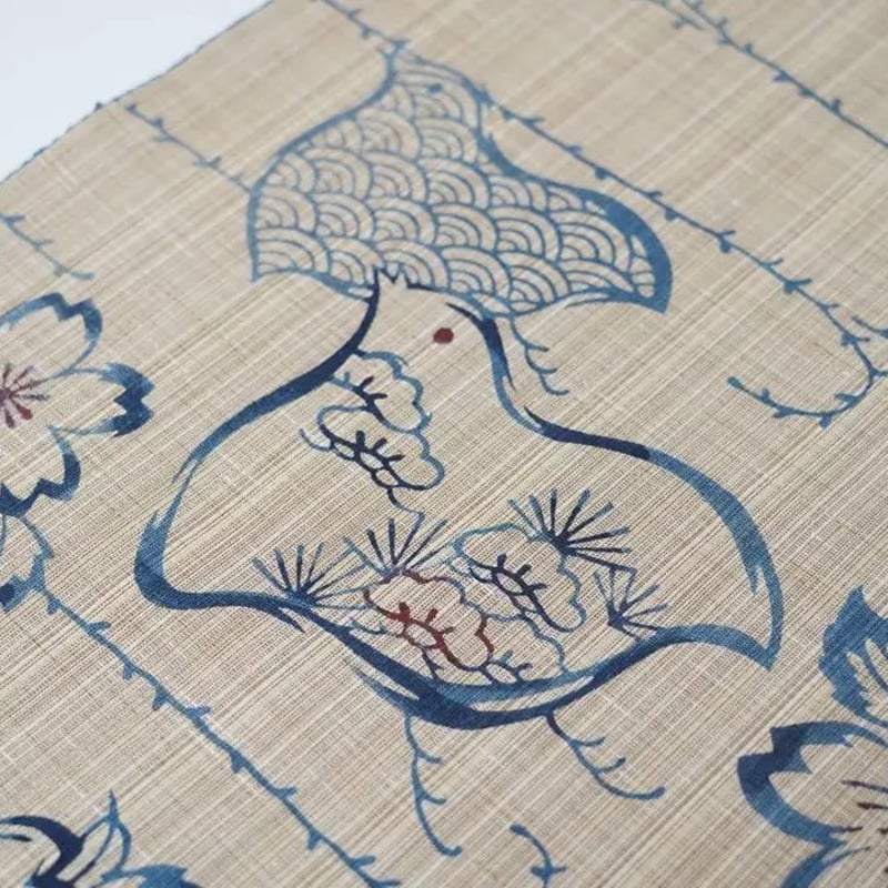 竺仙 奥州小紋「千鳥」 | MINOKO STORE