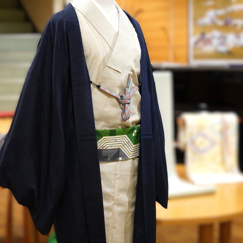 角帯「岡本隆志・型絵染・幾何学」 | MINOKO STORE