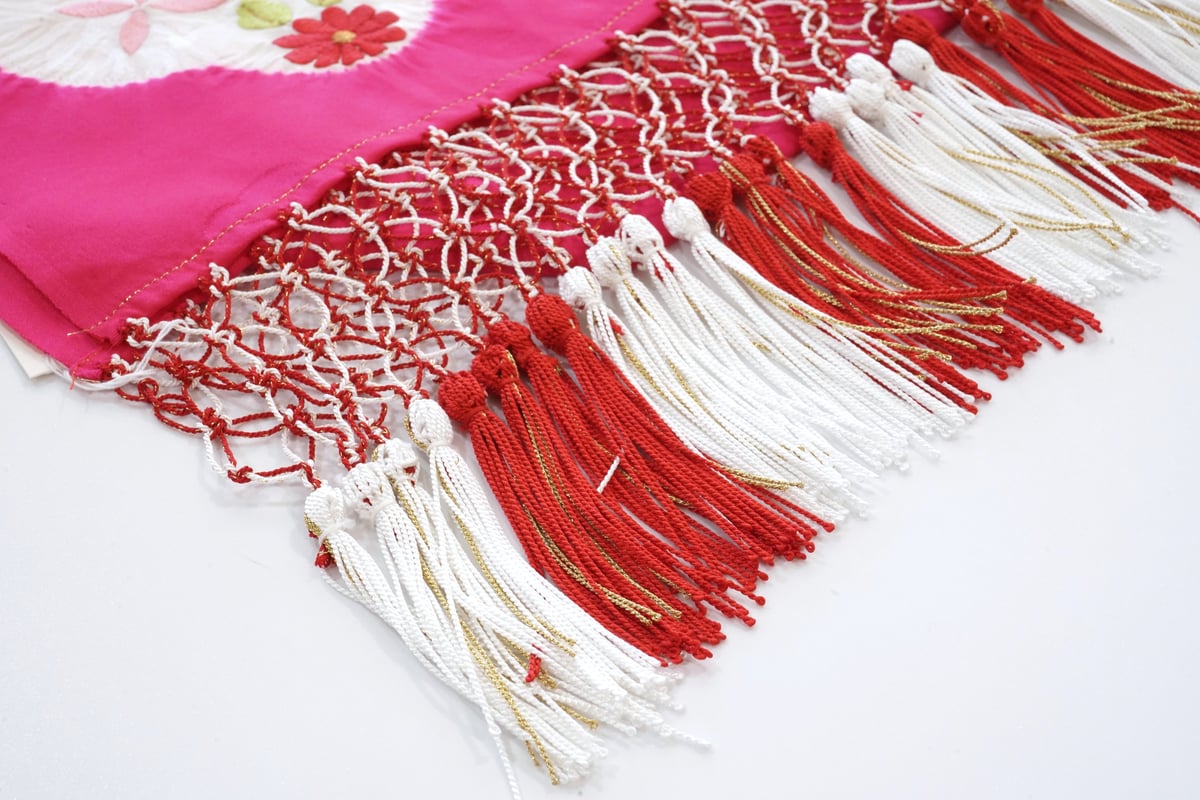 志古貴（しごき帯）「正絹・絞り・刺繍」 | MINOKO STORE