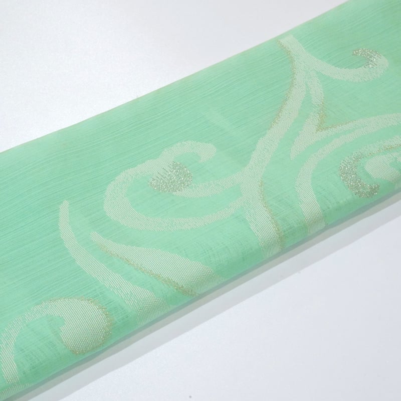 夏九寸(夏名古屋帯)「帯屋捨松・波綾紋」 | MINOKO STORE
