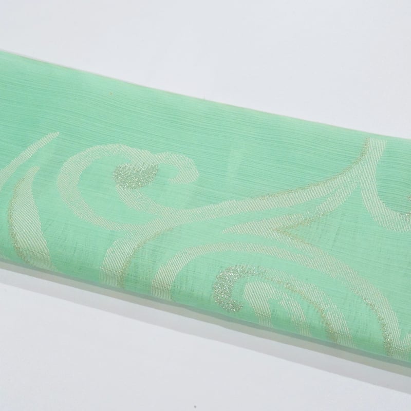 夏九寸(夏名古屋帯)「帯屋捨松・波綾紋」 | MINOKO STORE