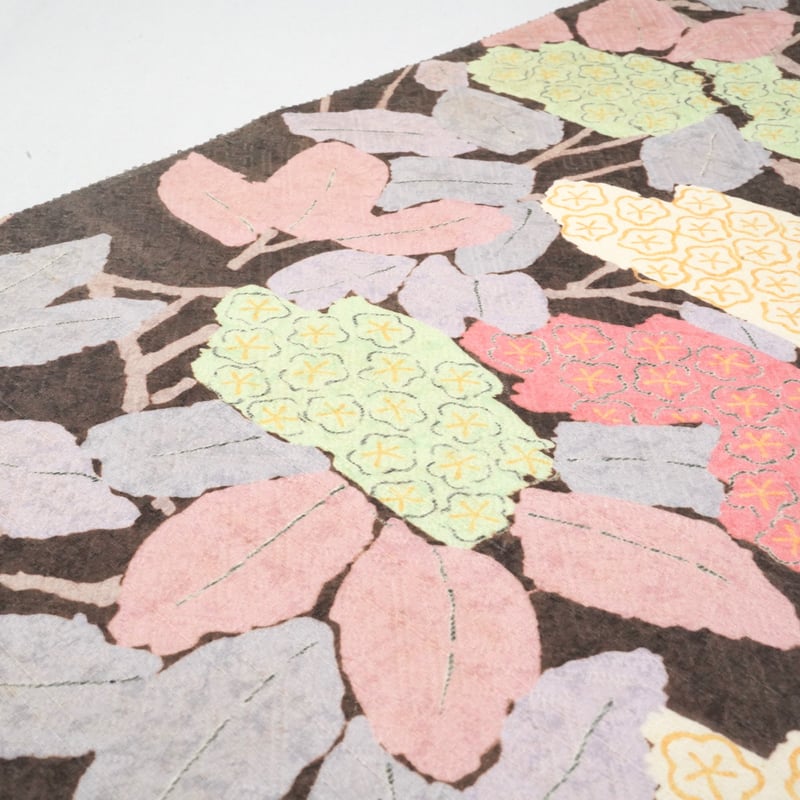 小紋「一方付け総柄小紋・草花模様」 | MINOKO STORE