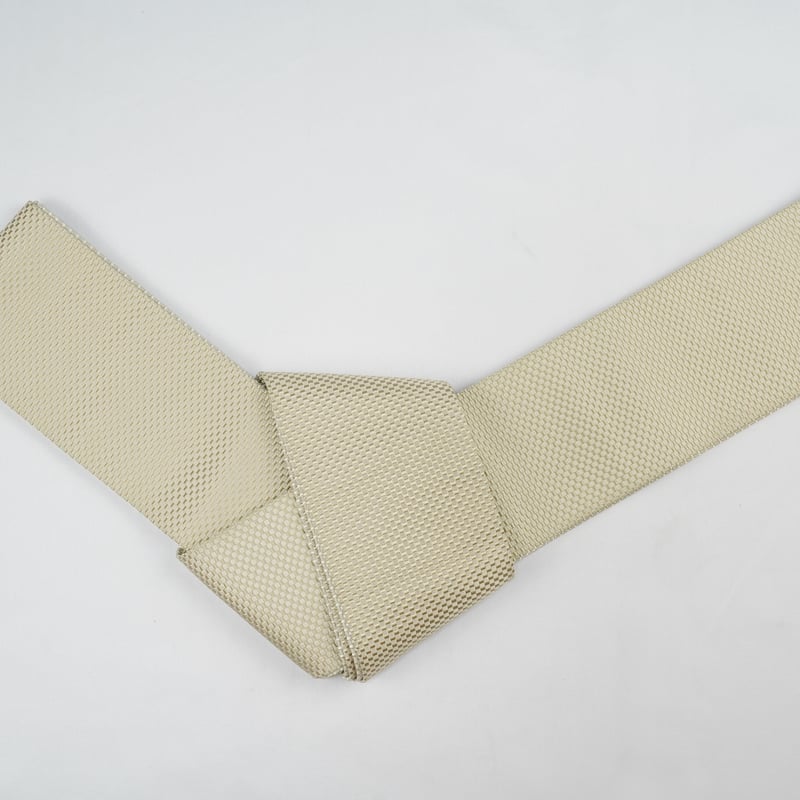 角帯「博多織・西村織物・紋織・ベージュ」 | MINOKO STORE