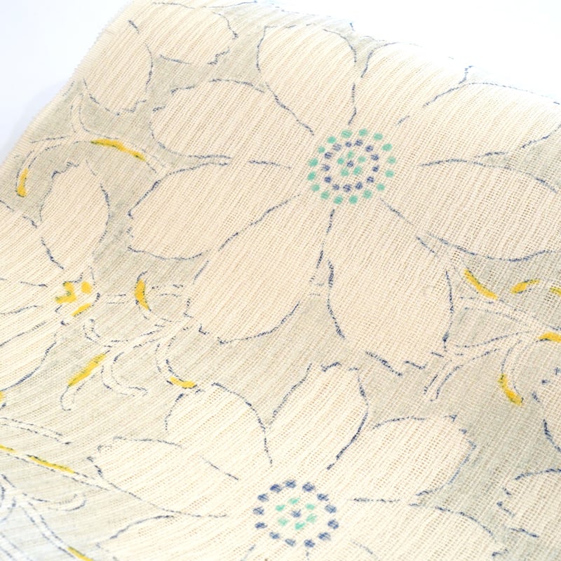 九寸帯（名古屋帯）「夏～単衣向き・染の川勝・秋桜」 | MINOKO STORE