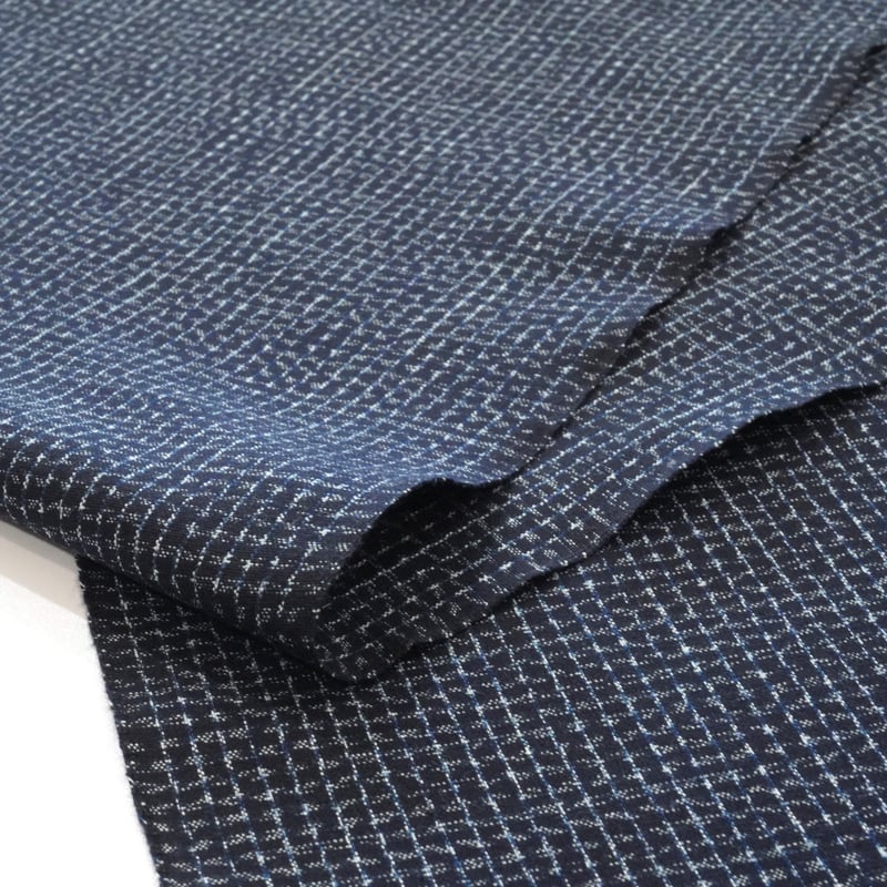 久留米絣「文人絣・濃紺」 | MINOKO STORE