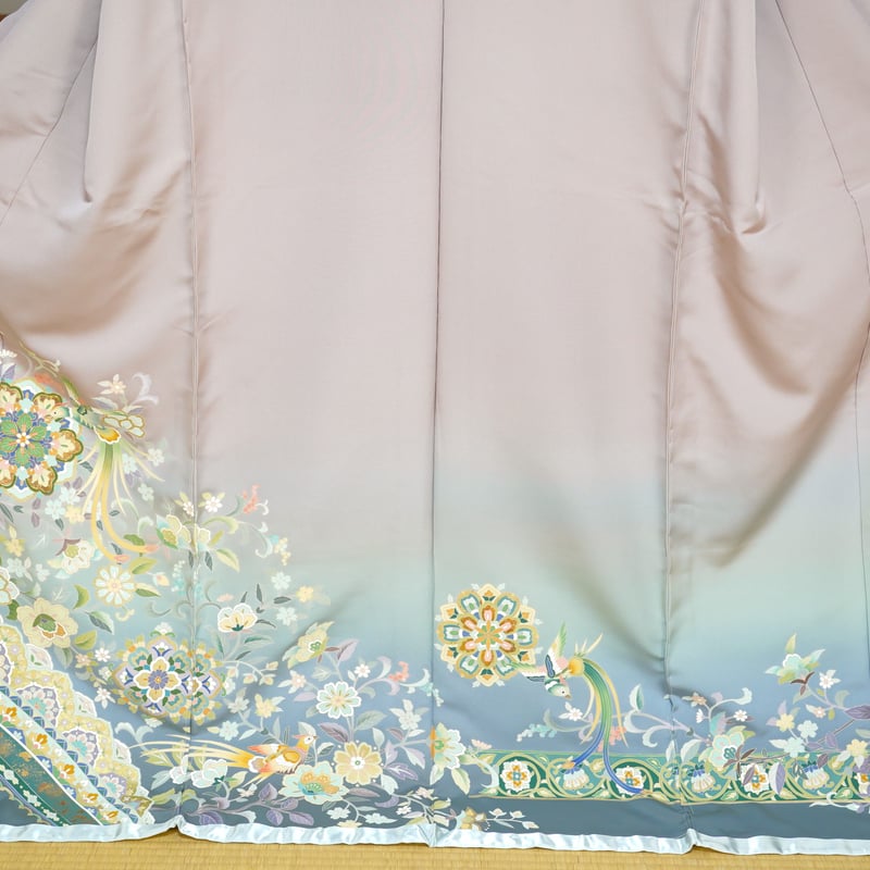 色留袖「京友禅・花紋と鳳凰」 | MINOKO STORE 色留袖「京友禅・花紋と鳳凰」 | MINOKO STORE