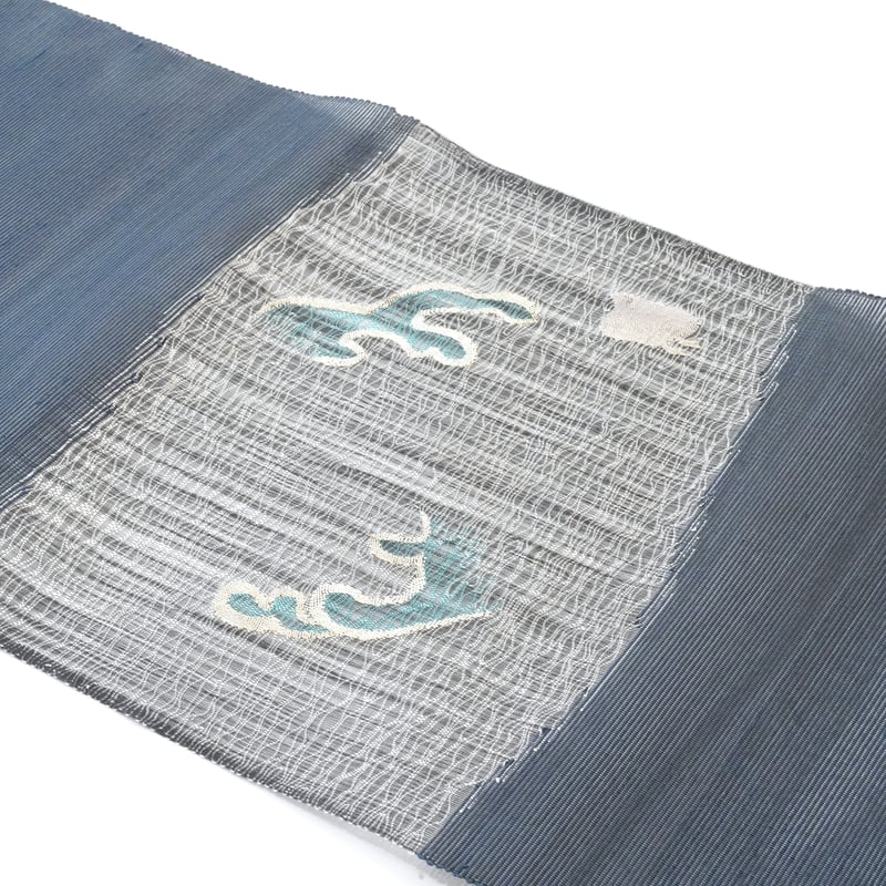 im☆ 様 超超美品 夏帯 夏名古屋帯 夏帯 名古屋帯 九寸 麻 金魚柄 全5色 | 着物通販店 枠