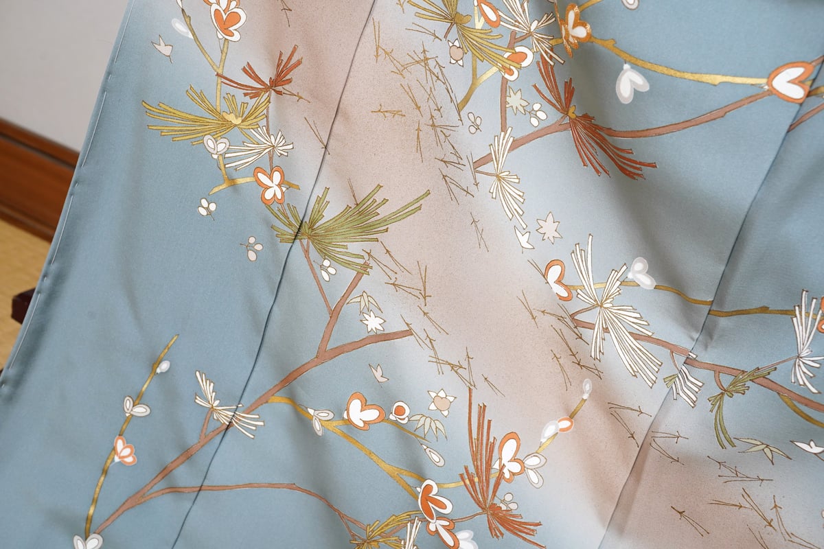 訪問着「京友禅・松ちらし」 | MINOKO STORE