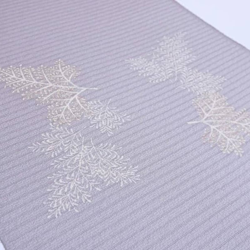 九寸名古屋帯　夏帯　正絹　絽 KYOETSU (正絹九寸名古屋帯)夏物 お仕立て上がり 絽 夏用 小紋