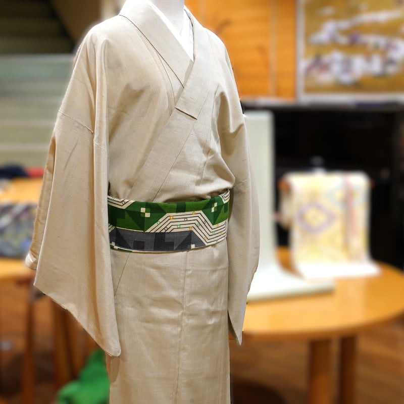 角帯「岡本隆志・型絵染・幾何学」 | MINOKO STORE