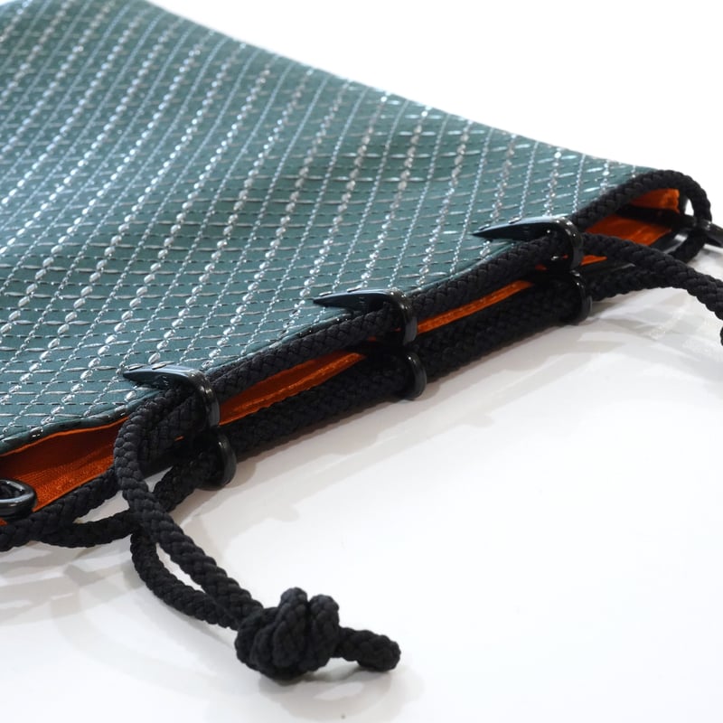 未使用　印傳　上原勇七　合切袋 ( 巾着 信玄袋 ) fit=scale-down,w=1200