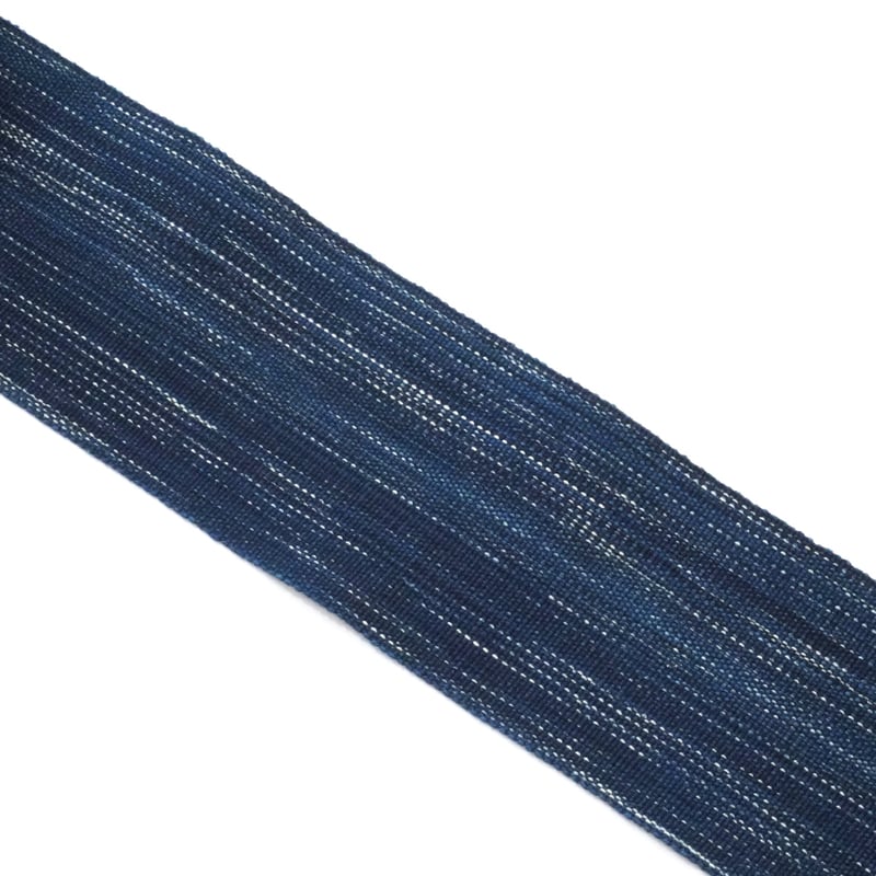 専用です☆だらりの帯 角帯「倉吉絣・木綿・藍染・やたら織」 | MINOKO STORE