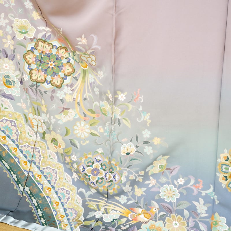 色留袖「京友禅・花紋と鳳凰」 | MINOKO STORE 色留袖「京友禅・花紋と鳳凰」 | MINOKO STORE