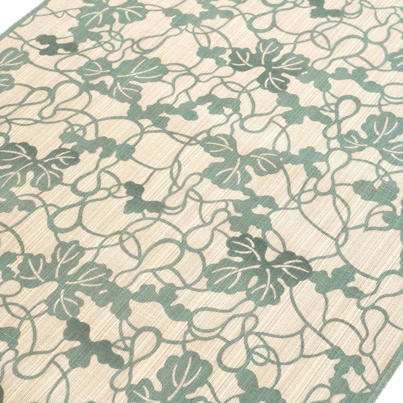 竺仙 奥州小紋「松煙染小紋(べんがら染)・瓢箪つなぎ」 | MINOKO STORE