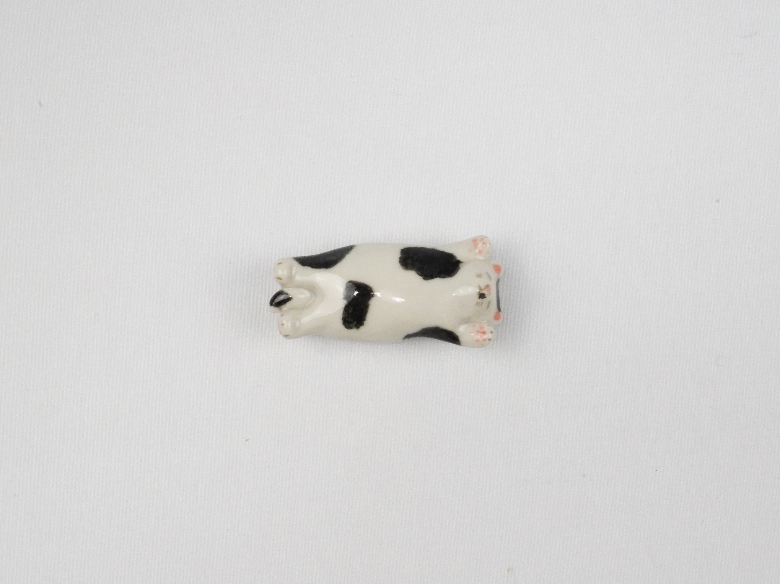 帯留「陶器帯留・猫」 | MINOKO STORE