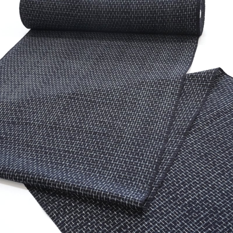 本場久留米絣「40双糸・文人絣・濃紺色・坂田織物」 | MINOKO STORE