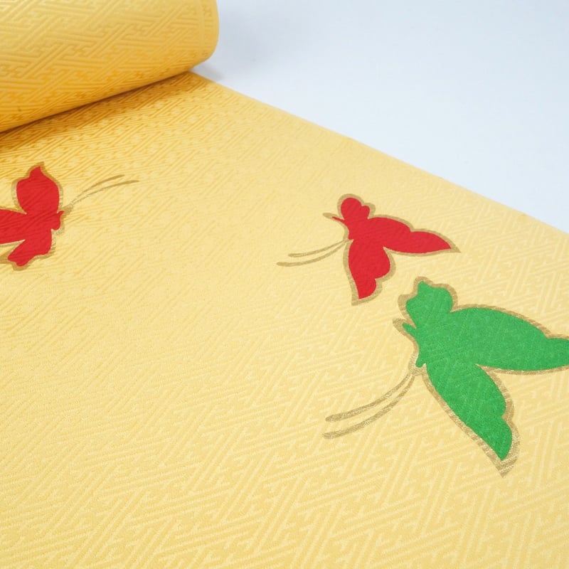 七五三の祝帯 蝶と花の刺繍 着物 七五三 7歳 女の子 13点