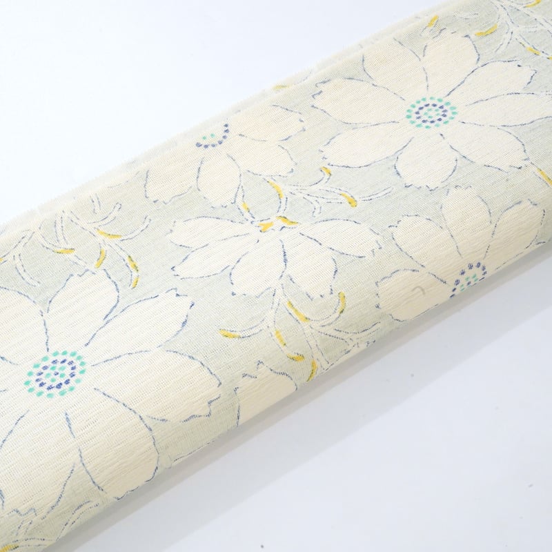 九寸帯(名古屋帯)「夏～単衣向き・染の川勝・秋桜」 | MINOKO STORE