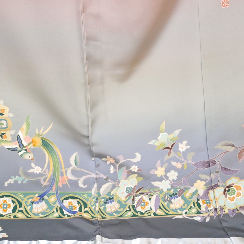 色留袖「京友禅・花紋と鳳凰」 | MINOKO STORE 色留袖「京友禅・花紋と鳳凰」 | MINOKO STORE