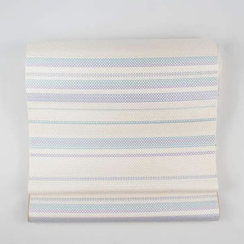 八寸（名古屋帯）「博多織・リボン横段」 | MINOKO STORE