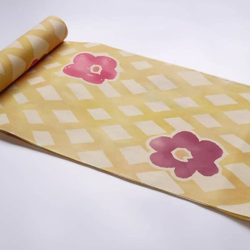 新品ツモリチサト浴衣140150レトロモダン個性派本格派水彩花18480円子供 楽天市場】[120cm対応] こども 浴衣 染 チェック アカ (4TY-15