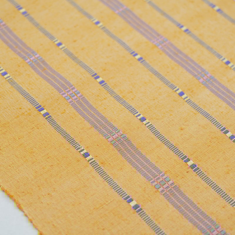 九寸帯（名古屋帯）「南風原花織・手織工房おおしろ」 | MINOKO STORE