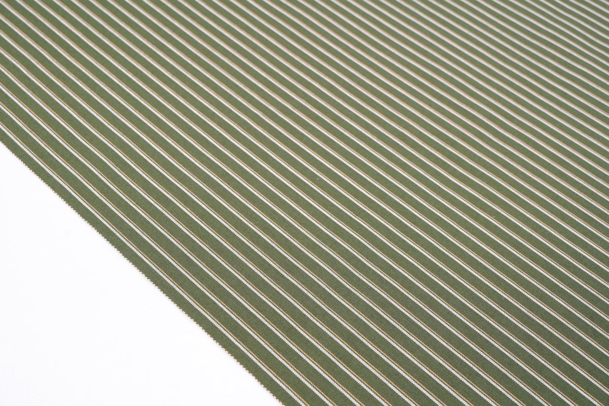 丸洗い済み★2回着用★身丈162裄68丹後木綿着物★みかん色っぽい黄色に緑縞 丸洗い済み☆2回着用☆身丈162裄68丹後木綿着物☆みかん