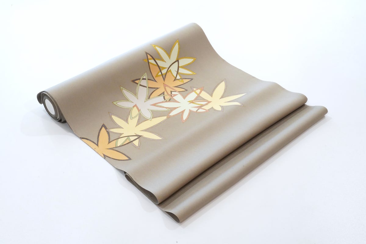 九寸帯（名古屋帯）「塩瀬・紅葉彩り」 | MINOKO STORE