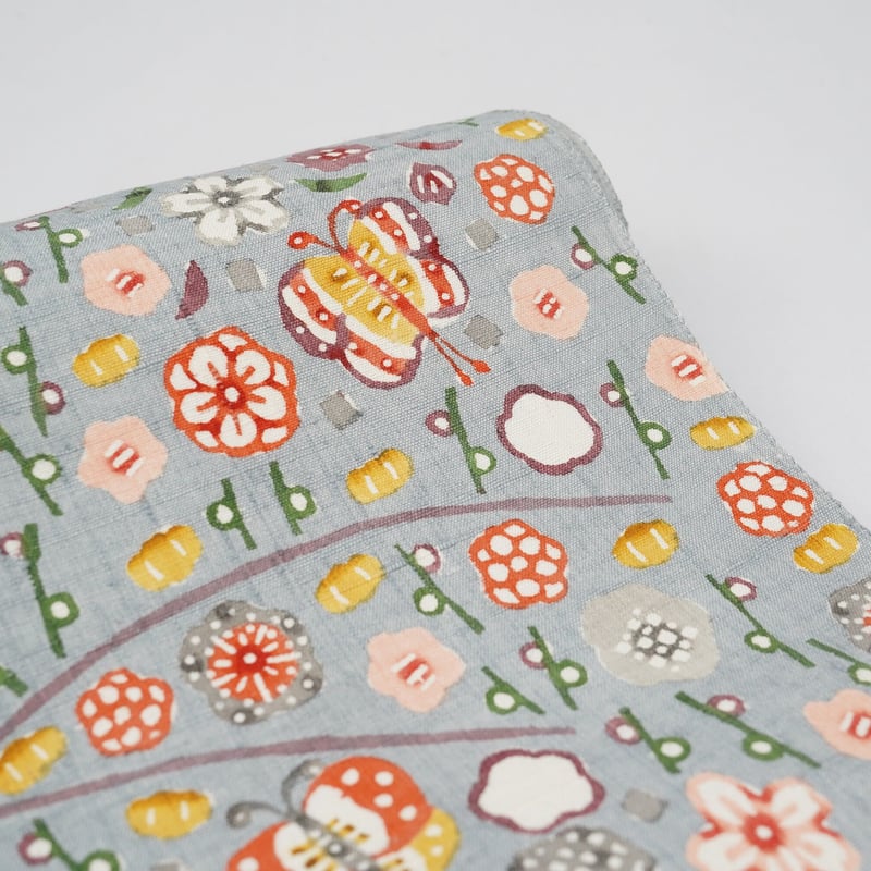 九寸帯（名古屋帯）「岡本紘子・型絵染・春も春」 | MINOKO STORE