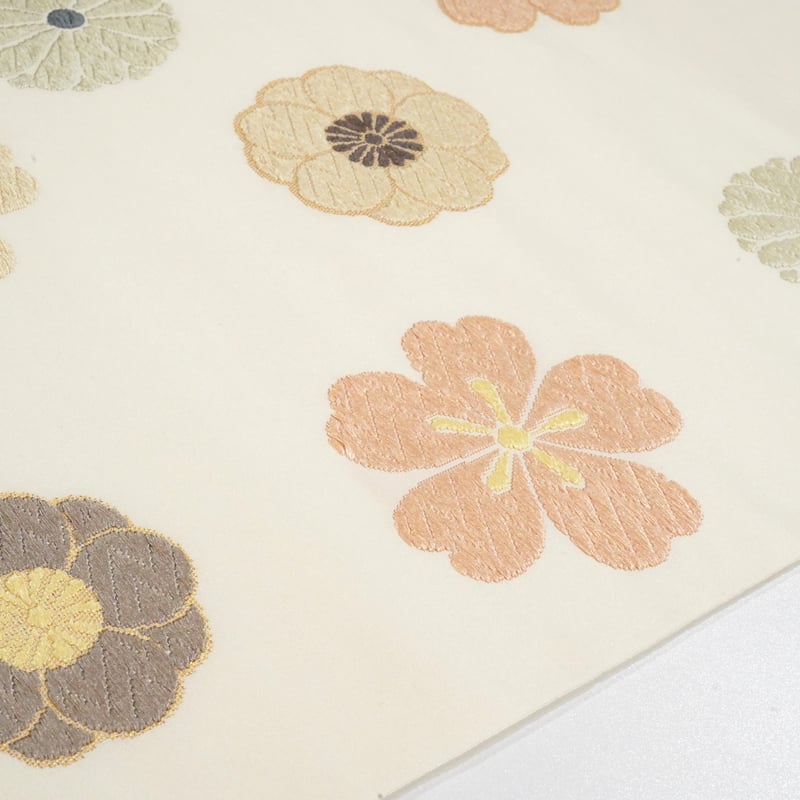九寸帯（名古屋帯）「錦工芸・梅菊桜」 | MINOKO STORE