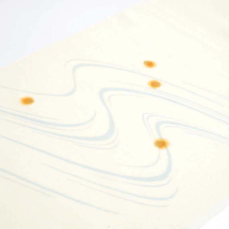 九寸帯（名古屋帯）「染の川勝・無双・夏～単衣向き・蛍」 | MINOKO STORE