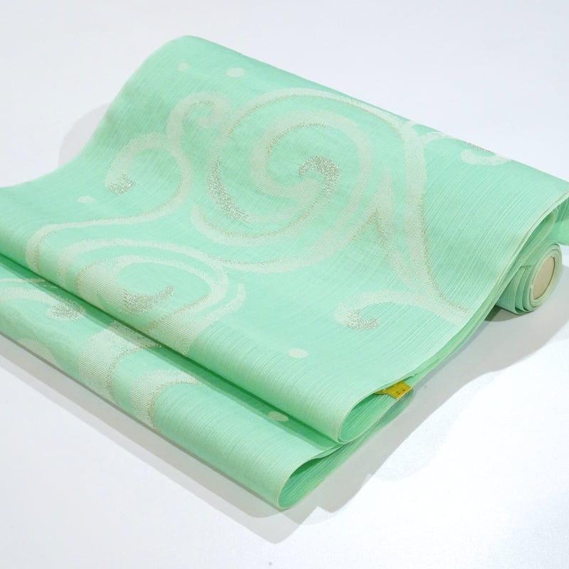 夏九寸(夏名古屋帯)「帯屋捨松・波綾紋」 | MINOKO STORE