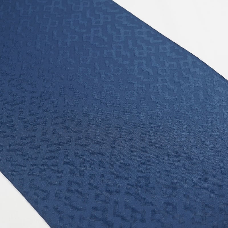 九寸(名古屋帯)「洛風林・プレインカ・藍色」 | MINOKO STORE